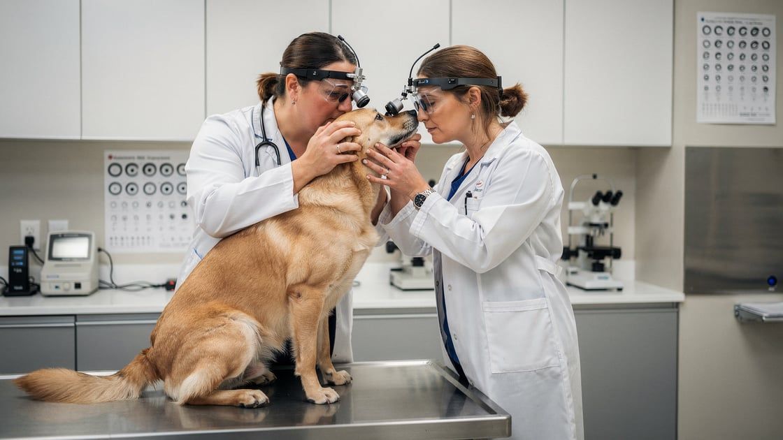 Corneal Dystrophy - vet costs and insurance