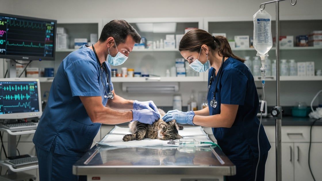 Emergency Vet Visit - vet costs and insurance