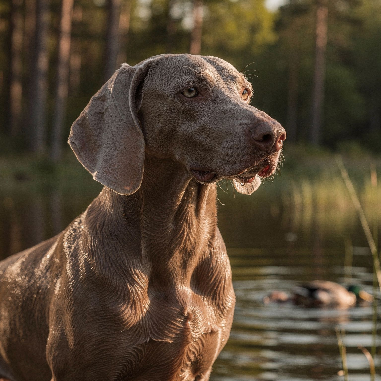 Weimaraner Short Haired